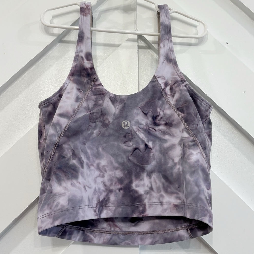 Lululemon Align Tank Top In Diamond Dye Iced Iris Peri Purple Size 4
